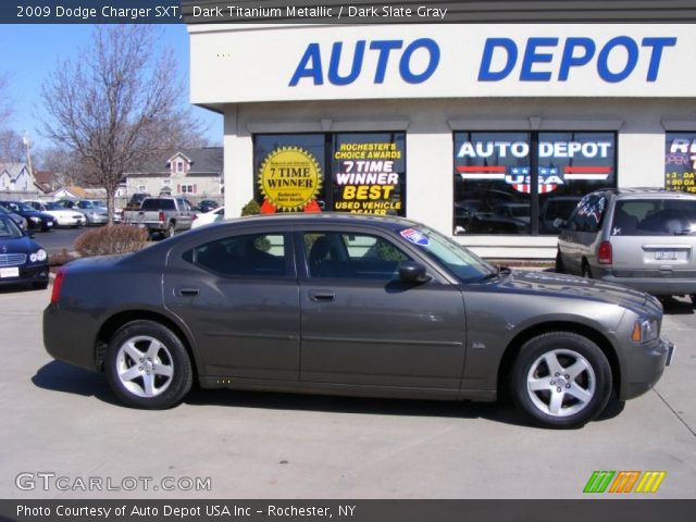 2009 Dodge Charger SXT in Dark Titanium Metallic