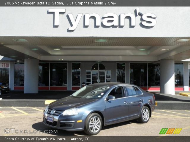 2006 Volkswagen Jetta TDI Sedan in Blue Graphite Metallic