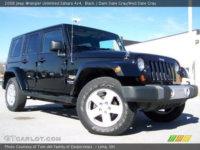 2008 Jeep Wrangler Unlimited Sahara 4x4 in Black