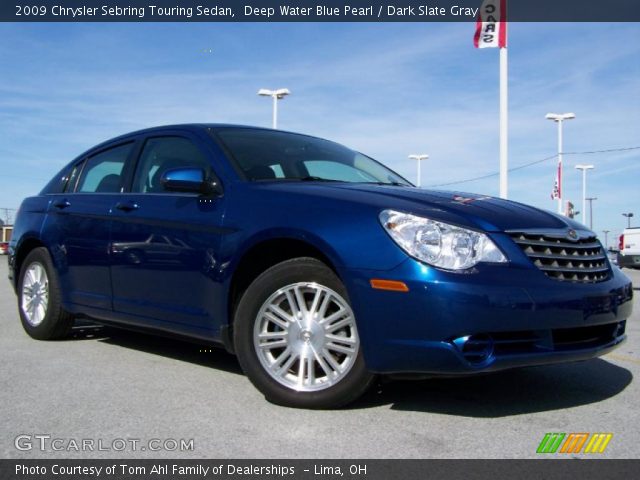 2009 Chrysler Sebring Touring Sedan in Deep Water Blue Pearl
