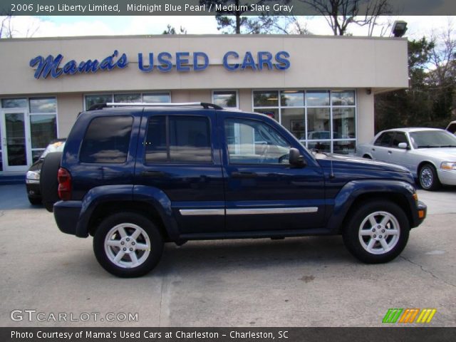 2006 Jeep Liberty Limited in Midnight Blue Pearl
