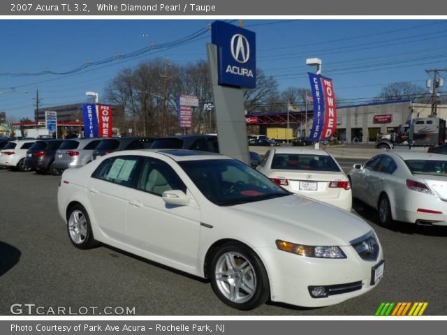 2007 Acura TL 3.2 in White Diamond Pearl