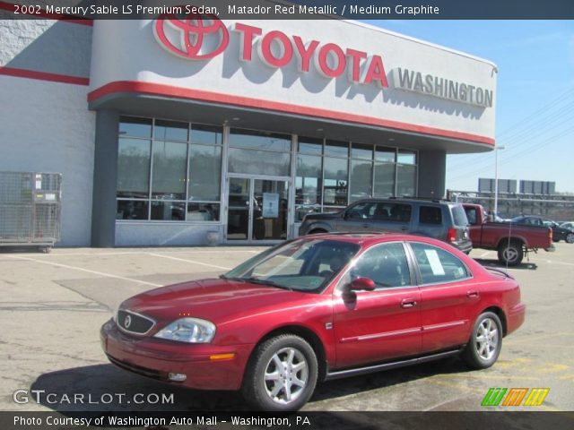 2002 Mercury Sable LS Premium Sedan in Matador Red Metallic