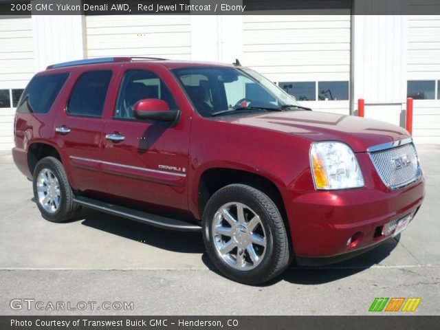 2008 GMC Yukon Denali AWD in Red Jewel Tintcoat