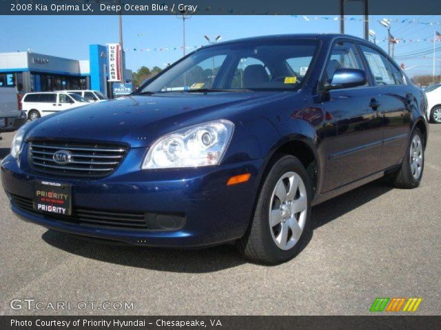 2008 Kia Optima LX in Deep Ocean Blue