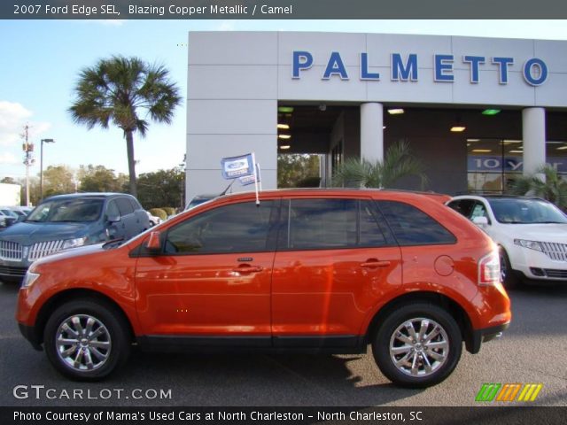 2007 Ford Edge SEL in Blazing Copper Metallic