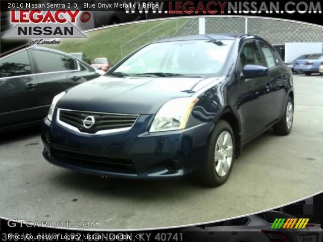 2010 Nissan Sentra 2.0 in Blue Onyx Metallic