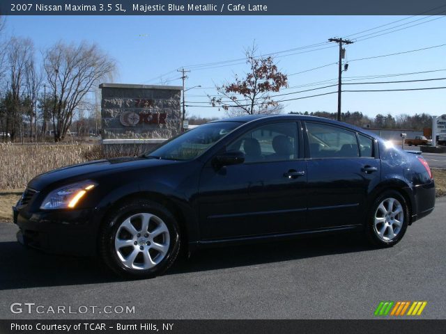 2007 Nissan Maxima 3.5 SL in Majestic Blue Metallic