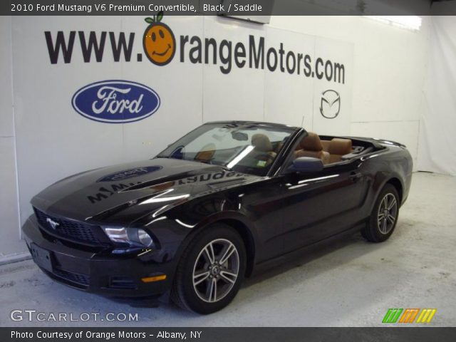 2010 Ford Mustang V6 Premium Convertible in Black