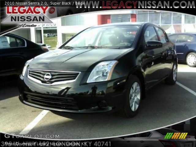 2010 Nissan Sentra 2.0 in Super Black