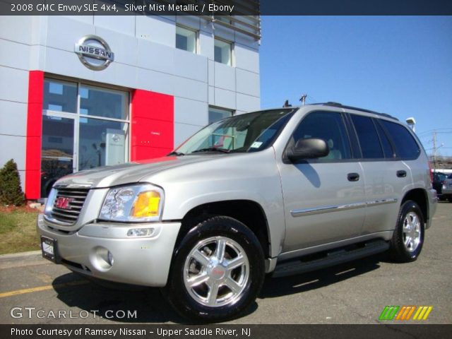 2008 GMC Envoy SLE 4x4 in Silver Mist Metallic
