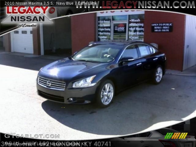 2010 Nissan Maxima 3.5 S in Navy Blue