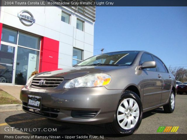 2004 Toyota Corolla LE in Moonshadow Gray Metallic