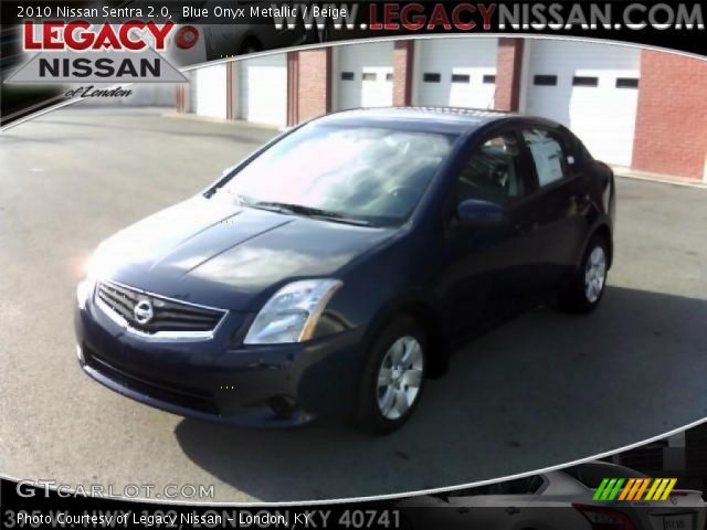 2010 Nissan Sentra 2.0 in Blue Onyx Metallic