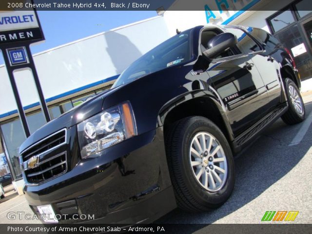 2008 Chevrolet Tahoe Hybrid 4x4 in Black