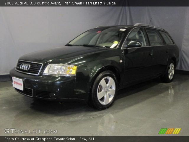 2003 Audi A6 3.0 quattro Avant in Irish Green Pearl Effect
