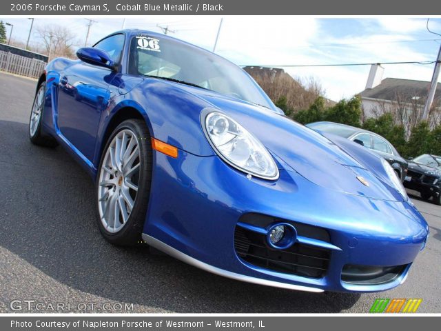 2006 Porsche Cayman S in Cobalt Blue Metallic
