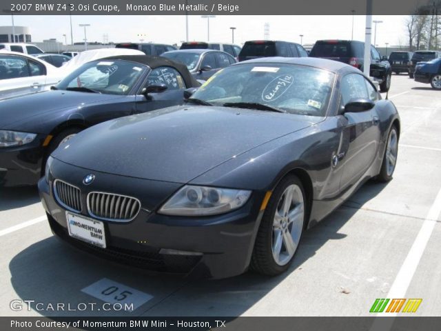 2007 BMW Z4 3.0si Coupe in Monaco Blue Metallic