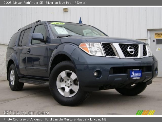 2005 Nissan Pathfinder SE in Silverton Blue Pearl