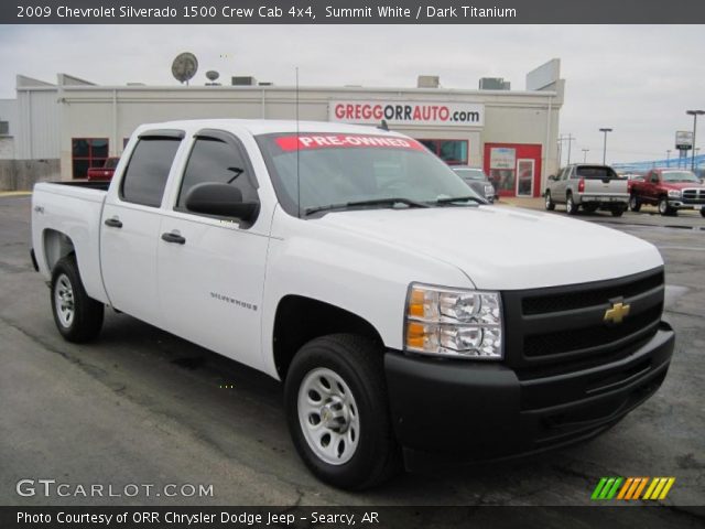 2009 Chevrolet Silverado 1500 Crew Cab 4x4 in Summit White