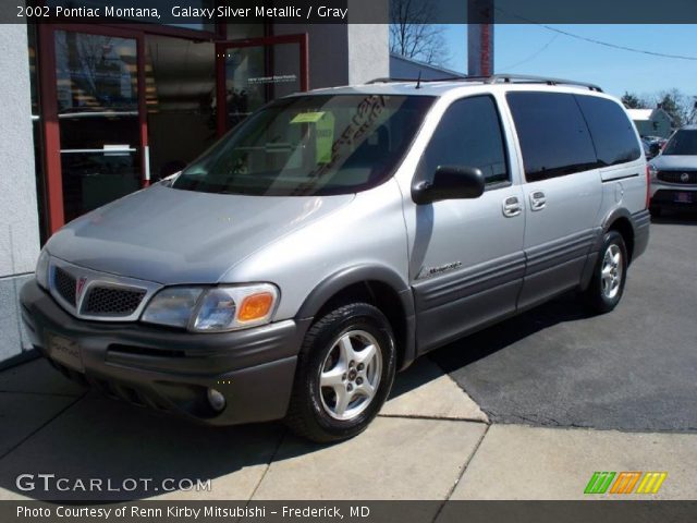 2002 Pontiac Montana  in Galaxy Silver Metallic