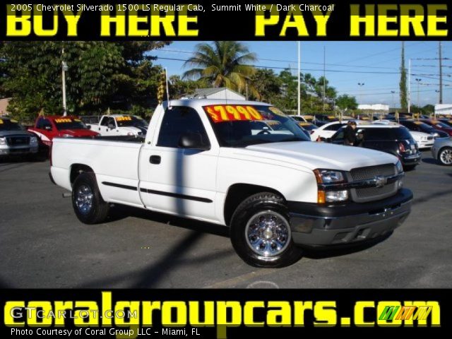 2005 Chevrolet Silverado 1500 LS Regular Cab in Summit White