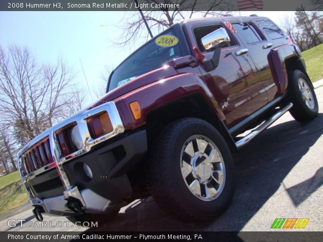 2008 Hummer H3  in Sonoma Red Metallic