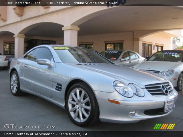 2006 Mercedes-Benz SL 500 Roadster in Iridium Silver Metallic