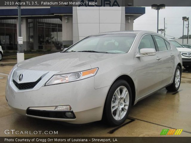 2010 Acura TL 3.5 in Palladium Silver Metallic
