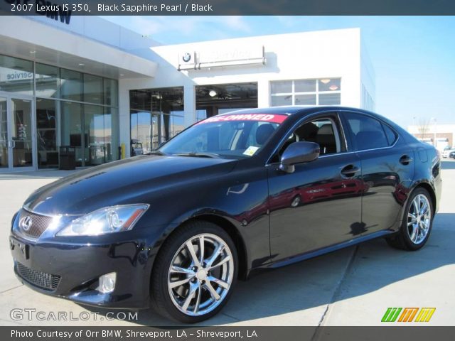 2007 Lexus IS 350 in Black Sapphire Pearl
