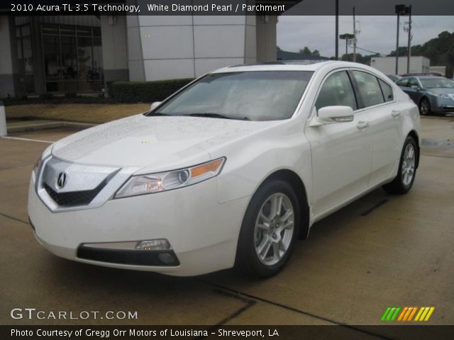 2010 Acura TL 3.5 Technology in White Diamond Pearl