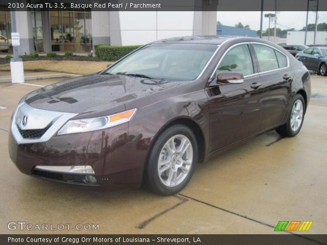 2010 Acura TL 3.5 in Basque Red Pearl
