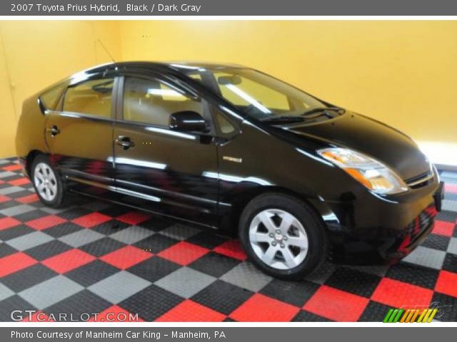 2007 Toyota Prius Hybrid in Black