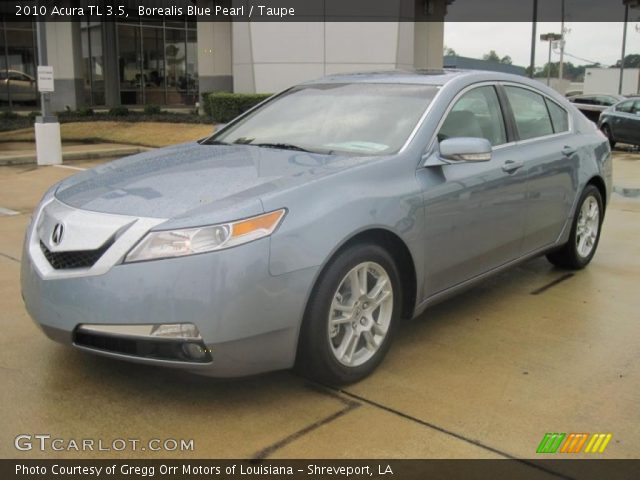 2010 Acura TL 3.5 in Borealis Blue Pearl