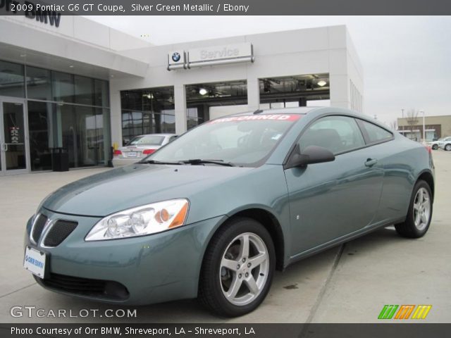 2009 Pontiac G6 GT Coupe in Silver Green Metallic