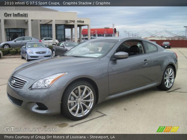 2010 Infiniti G 37 S Sport Coupe in Graphite Shadow