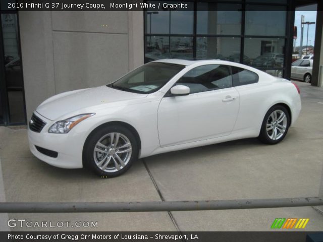 2010 Infiniti G 37 Journey Coupe in Moonlight White