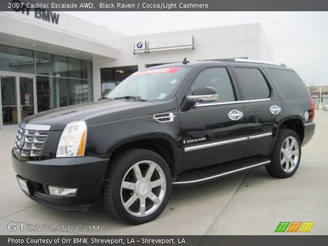 2007 Cadillac Escalade AWD in Black Raven