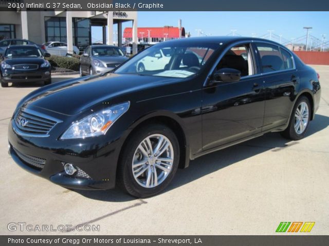 2010 Infiniti G 37 Sedan in Obsidian Black