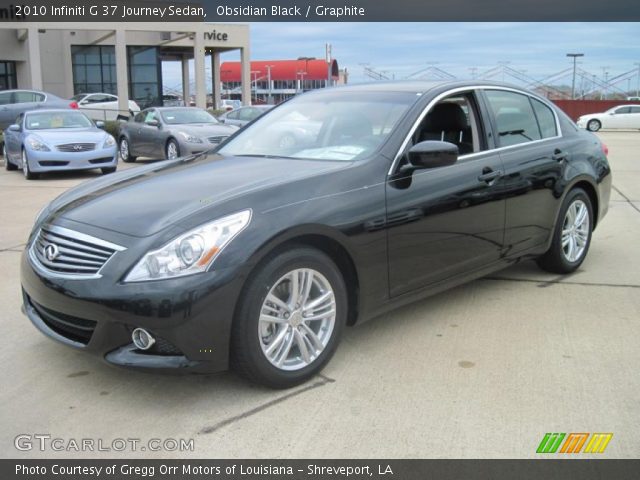 2010 Infiniti G 37 Journey Sedan in Obsidian Black