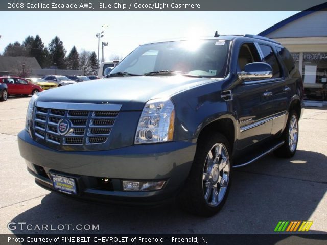 2008 Cadillac Escalade AWD in Blue Chip