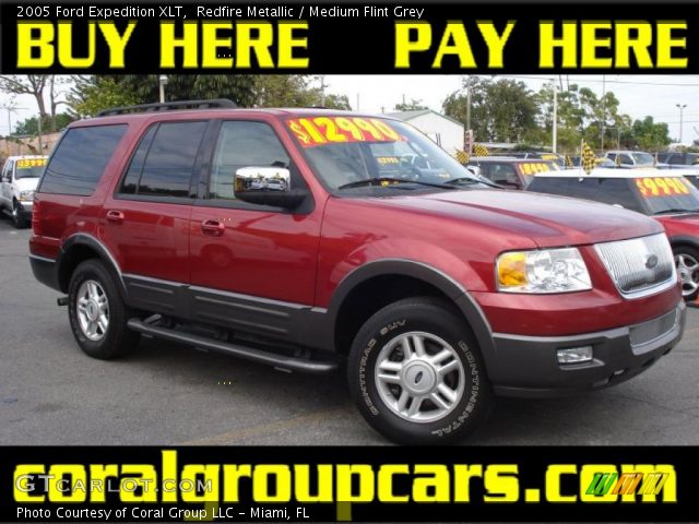 2005 Ford Expedition XLT in Redfire Metallic