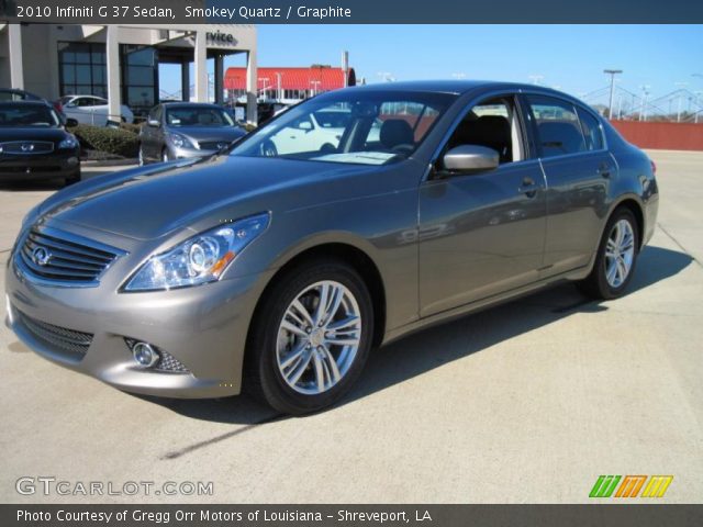 2010 Infiniti G 37 Sedan in Smokey Quartz
