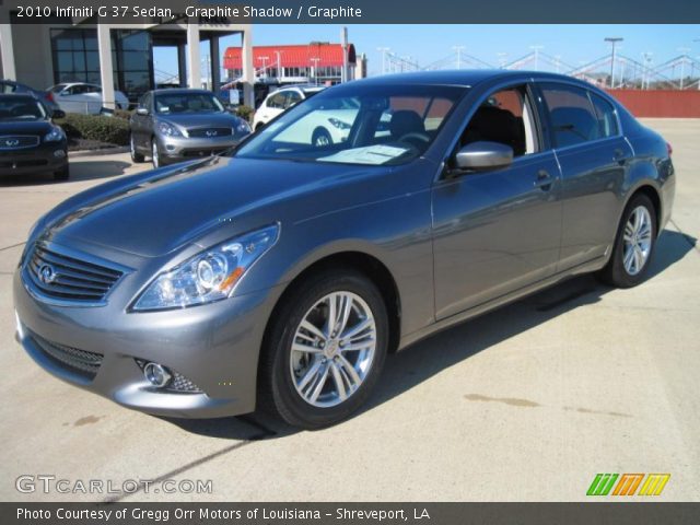 2010 Infiniti G 37 Sedan in Graphite Shadow