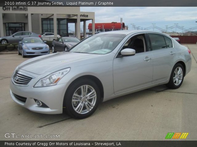 2010 Infiniti G 37 Journey Sedan in Liquid Platinum