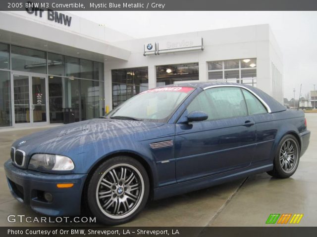 2005 BMW M3 Convertible in Mystic Blue Metallic