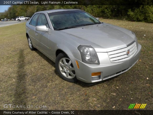2007 Cadillac CTS Sedan in Light Platinum