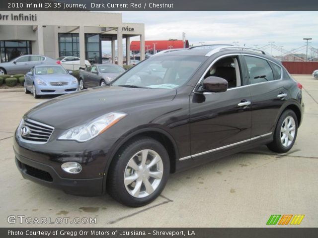 2010 Infiniti EX 35 Journey in Dark Current Red