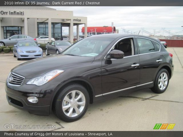 2010 Infiniti EX 35 Journey in Dark Current Red