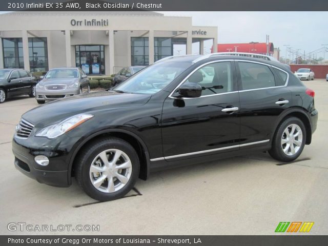 2010 Infiniti EX 35 AWD in Black Obsidian